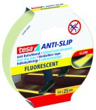 Banda Adeziva Antialunecare Fluorescenta Tesa 5m x 25mm, Reflectorizanta, Rezistenta Apa &amp; UV