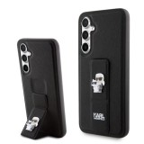 Husa pentru Samsung Galaxy S23 FE - Karl Lagerfeld Saffiano Gripstand (KLHCS23FEGSAKCPK) - Karl&amp;Choupette