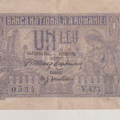 1915 Romania 1 Leu 0534 V.423