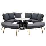 Cumpara ieftin Set de mobilier de grădină Holand cu 10 locuri