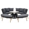 Set de mobilier de grădină Holand cu 10 locuri