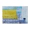 Covor cu print digital 3D Heinner, 70 x 140 cm, poliester, model soare