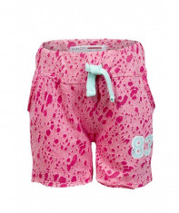Pantaloni scurti Minoti fete burn-out design roz foto