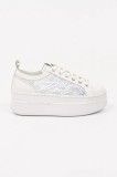 Karl Lagerfeld sneakers KOBO III femei, culoarea alb, KL65011F