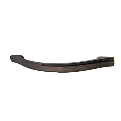 Maner pentru mobila, metalic, finisaj cupru antic, M 880.08, M4 x 128 mm foto