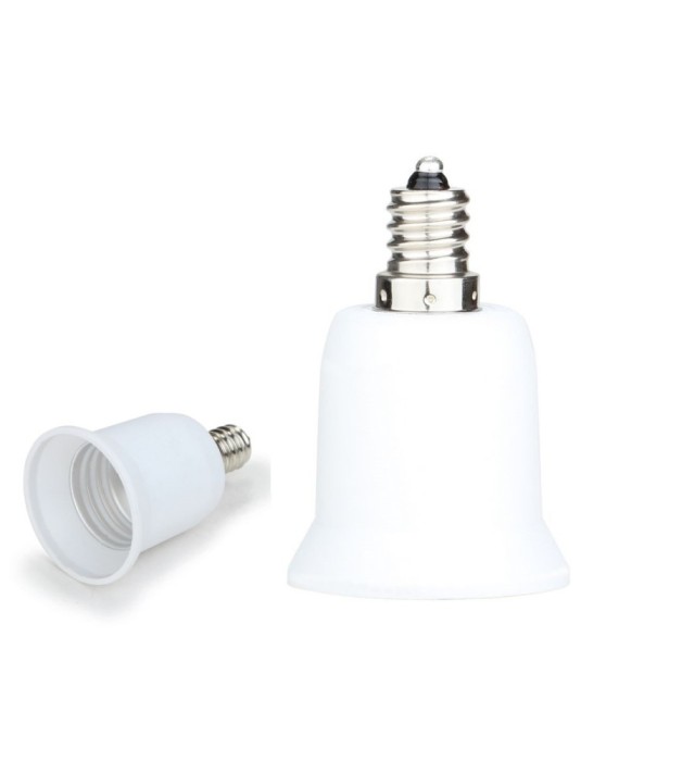 Convertor dulie E12 la E27