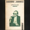 MEMORII, de Mircea Eliade - Recoltele Solstițiului, Volumul II (1937-1960), Ediție Mircea Handoca - Colecția Memorii / Jurnale - Editura Humanitas, 1991