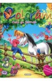 Coloram 5: Cai si ponei (Contine abtibilduri)