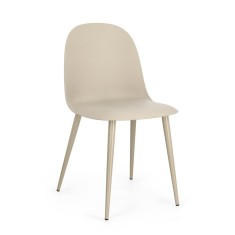 Set 4 scaune bej Ella 45x51.5x80.5h