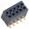 Conector şiruri pini tată PIN 10 1,27mm aurit SMT SAMTEC