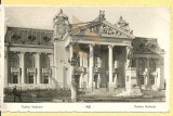 CARTE POSTALA, IASI , TEATRUL NATIONAL, 1945