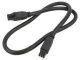 Cablu Mega-Fit Mamă 6 PIN 1m 12A PVC Aurit