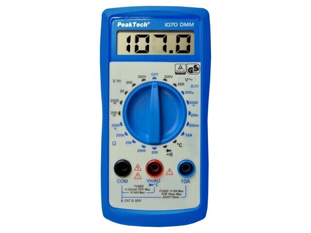 Multimetru Digital LCD 3.5 Cifre 200V/300V