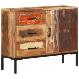 VidaXL Servantă, 88x30x73 cm, lemn masiv reciclat