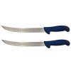 Set 2 Cutite Bucatar IdeallStore, Otel Inoxidabil, Argintiu, 38cm, 24cm Lama, Chef&#039;s Knife