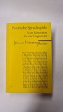 Poetische Sprachspiele vom Mittelalter bis zur Gegenwart 400p