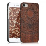 Husa pentru Apple iPhone 8 / iPhone 7 / iPhone SE 2, Lemn, Maro, 39462.03, Carcasa, Kwmobile