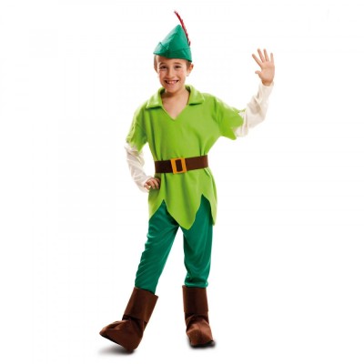 Costum Peter Pan KidMania&amp;reg; pentru copii 5-6 ani 116 cm foto