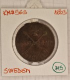 Sweden, Suedia, &frac12; Skilling, 1803, KM#565, Gustav IV Adolf