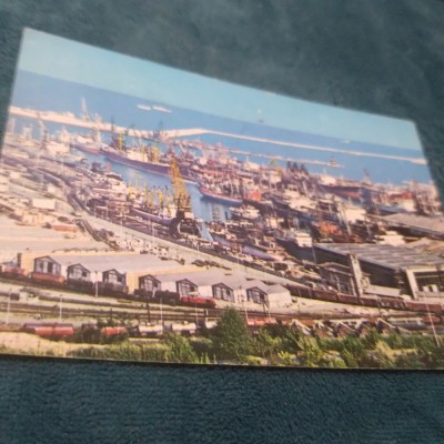 CARTE POSTALA - CONSTANTA-VEDERE DIN PORT CIRCULATA foto