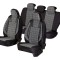 Set Huse scaune auto VW PASSAT B6 (2005-2010) Luxury Piele ecologica + Textil