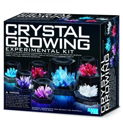 Set complet de experimente pentru crescut Cristale foto