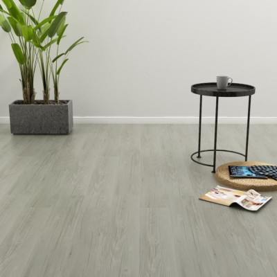 vidaXL Plăci autoadezive pardoseală gri PVC 4,46 m&amp;sup2; 3 mm foto