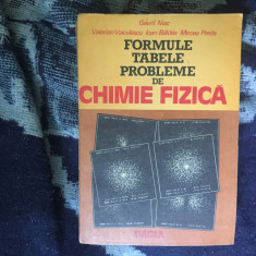 W1 FORMULE, TABELE, PROBLEME DE CHIMIE FIZICA-GAVRIL NIAC