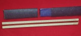 rigla linie - ROMANEASCA R.S.R . din lemn sectiune triunghi lungime 30 cm - IN TIPLA