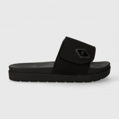 A-COLD-WALL* papuci Diamond Padded Slide bărbați, culoarea negru, ACWUF099