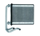 Radiator Incalzire Suzuki Vitara, 01.2001-09.2005, motor 2.0 97kw, 2.5 V6 118kw, benzina, aluminiu brazat/aluminiu, 18x195x124 mm,