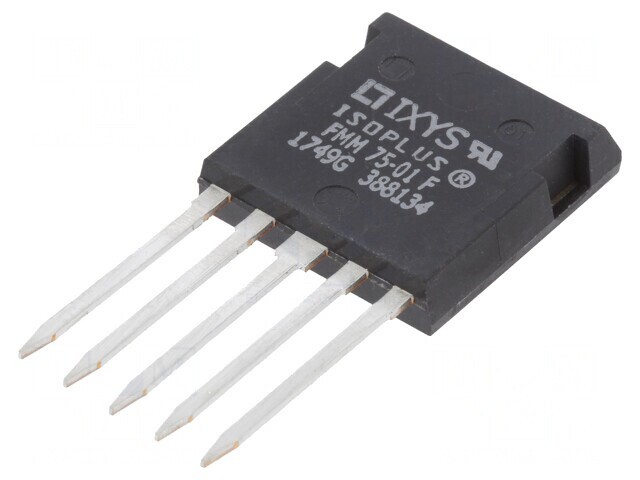Tranzistor N-MOSFET 100V 75A Dubli &icirc;n Serie FMM75-01F