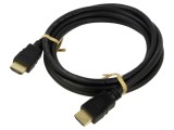 Cablu HDMI HDMI 2 m, High Speed + Ethernet, negru