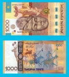 Kazahstan (p#44) 1.000 Tenge 2013 UNC &#039;Bancnota Anului 2013&#039; serie: AA0079893 Comemorativă