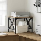 vidaXL Suport pentru imprimantă Stejar Artizanal 40 x 30 x 31 cm 882176