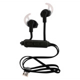 Casti stereo SoundLogic, Bluetooth, Wireless, 97 dB, Negru