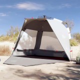 VidaXL Cort camping 3 persoane gri impermeabil setare rapidă