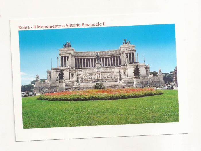 FA60-Carte Postala- ITALIA - Roma, Il Monumento a Vittorio Emanuele II