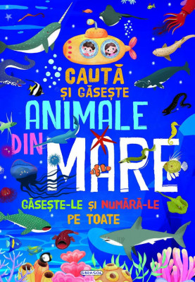 Cauta si gaseste animale din mare PlayLearn Toys foto