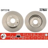 Set discuri frana fata TRW, Chevrolet Lacetti (J200), 03.2003-, Nubira, 01.2005-12.2011, Daewoo Lacetti Hatchback (Klan), 02.2002-, Nubira (J100), 19