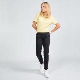 Tricou Polo Golf MW500 Galben pal Damă