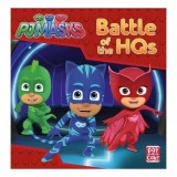 Carte Copii PJ Masks: Battle of the HQs - Aventuri cu Catboy, Gekko, Owlette