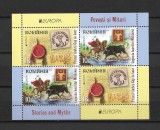 ROMANIA 2022 - EUROPA - POVESTI SI MITURI, BLOC, MNH - LP 2364, Nestampilat