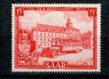 Saar 1954 - Ziua mărcii poștale, neuzat