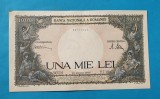 Bancnota 1000 Lei 1945 Martie, Romania, Serie W, Stare Superba, Colectie, Bancnote Romanesti, Numismatica