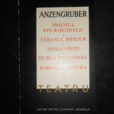 Ludwig Anzengruber - Teatru popular (1968, contine 5 piese de teatru)