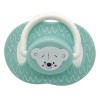 Suzetă Silicon Honey Baby, Ursuleț, Verde deschis, 0-6 Luni, Cutie Sterilizare, Oem