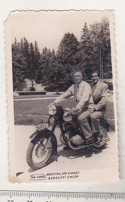bnk foto Motocicleta Jawa 250 - Amintire din Borsec - anii `60