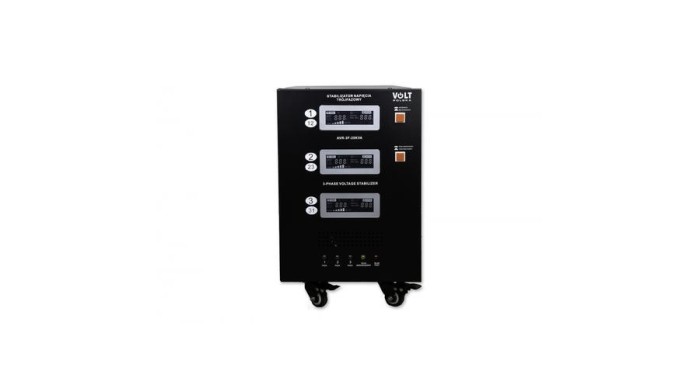 Volt Polska AVR PRO 25000VA 3% 3P Stabilizator de tensiune trifazat AVR PRO 10000VA 3% 3P