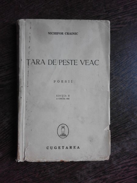 TARA DE PESTE VEAC - NICHIFOR CRAINIC